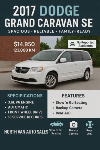 2017 Dodge Grand Caravan SE